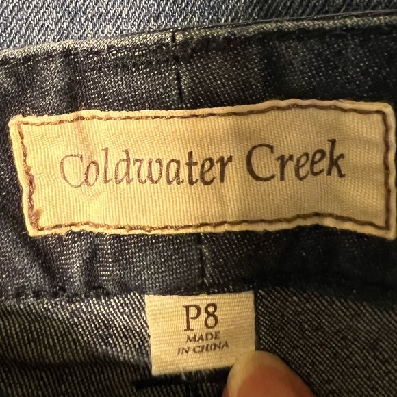 Coldwater Creek Jean capri shorts - Picture 4 of 6